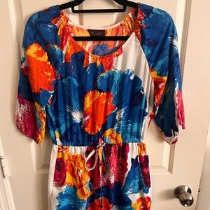 Trulli Colorful Floral Women's Dress size 6